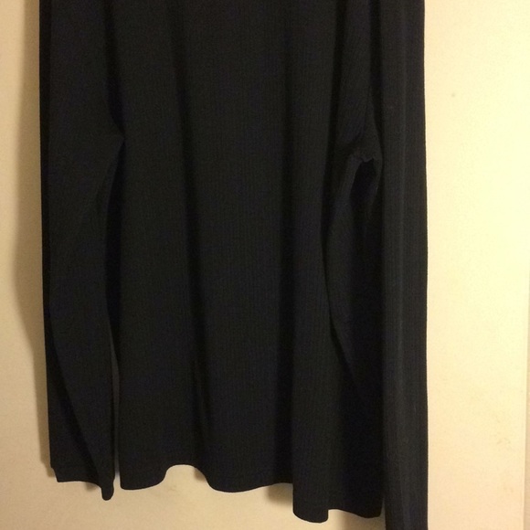 Ciaiborne long sleeve black shirt medium Weight - Picture 3 of 5